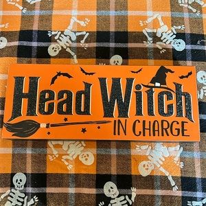 Head Witch in Charge decoration